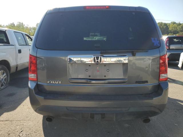 5FNYF3H42DB021594 - 2013 HONDA PILOT EX GRAY photo 6