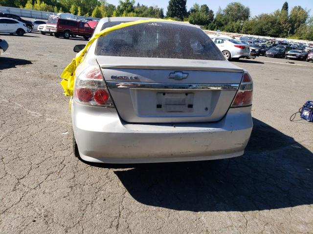 KL1TD56688B119903 - 2008 CHEVROLET AVEO BASE GRAY photo 6
