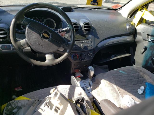 KL1TD56688B119903 - 2008 CHEVROLET AVEO BASE GRAY photo 8