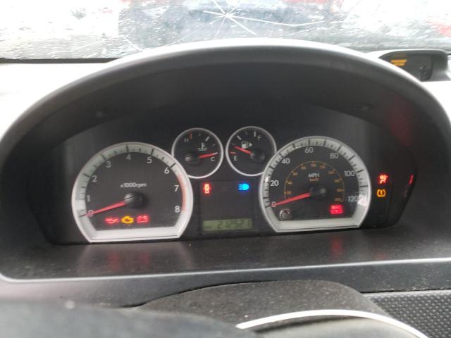 KL1TD56688B119903 - 2008 CHEVROLET AVEO BASE GRAY photo 9