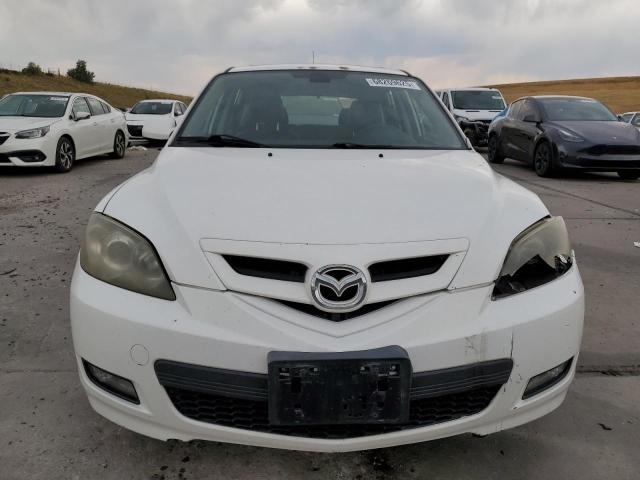JM1BK343881862896 - 2008 MAZDA 3 HATCHBACK WHITE photo 5