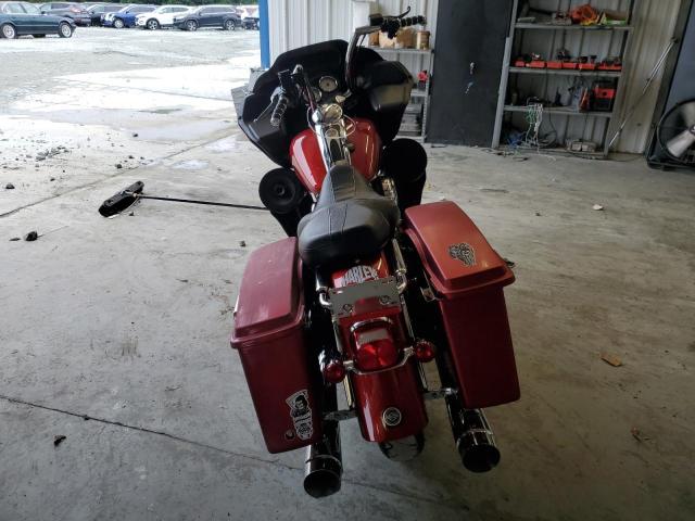 1HD1FS41X8Y607164 - 2008 HARLEY-DAVIDSON FLTR RED photo 4