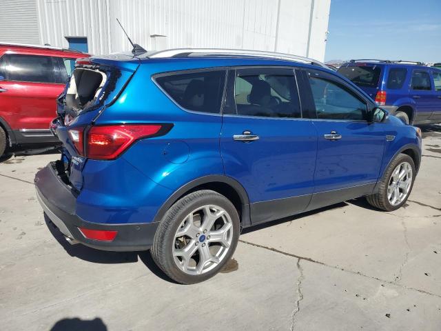 1FMCU9J98KUC30329 - 2019 FORD ESCAPE TITANIUM BLUE photo 3