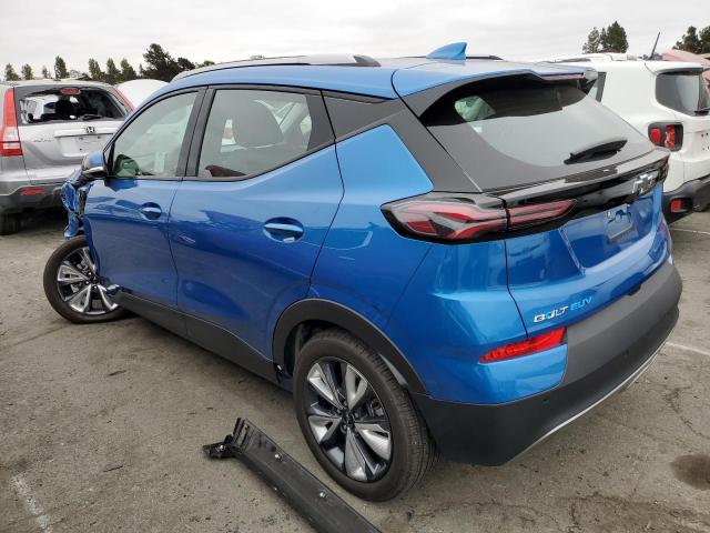 1G1FY6S07N4113598 - 2022 CHEVROLET BOLT EUV LT BLUE photo 2