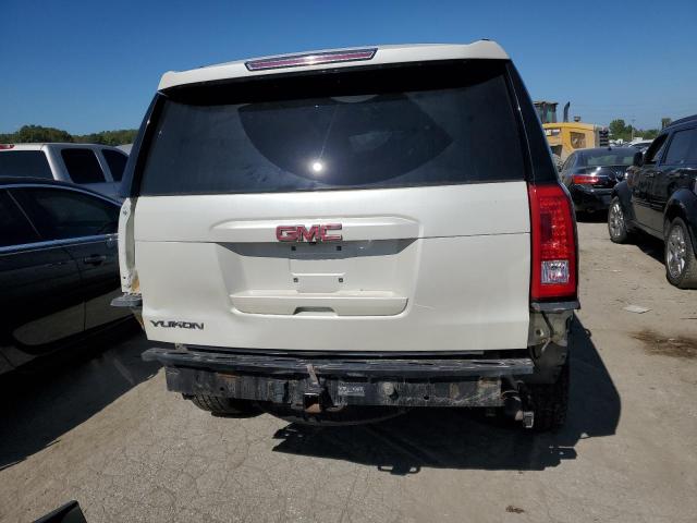 1GKS2BKC9FR593064 - 2015 GMC YUKON SLT WHITE photo 6