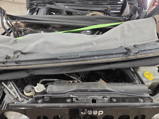 1C4BJWDGXEL288499 - 2014 JEEP WRANGLER U SPORT BLACK photo 11