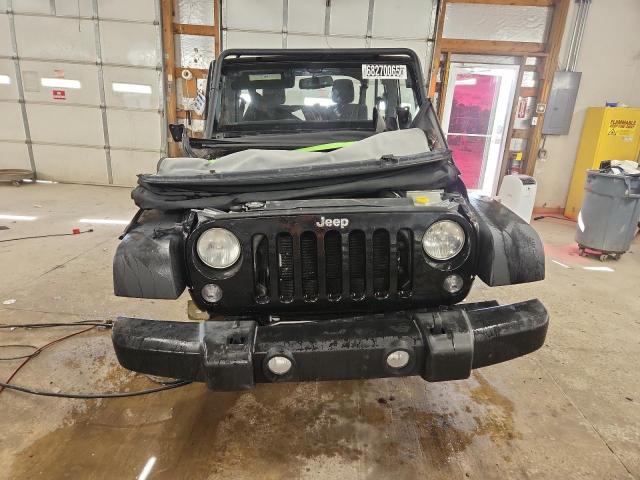 1C4BJWDGXEL288499 - 2014 JEEP WRANGLER U SPORT BLACK photo 5