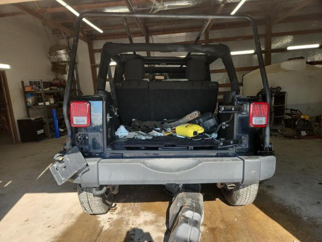 1C4BJWDGXEL288499 - 2014 JEEP WRANGLER U SPORT BLACK photo 6