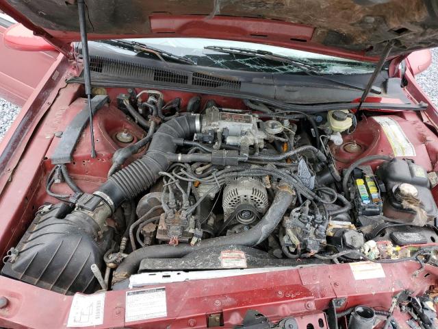 1FALP62WXVH104393 - 1997 FORD THUNDERBIR LX RED photo 11