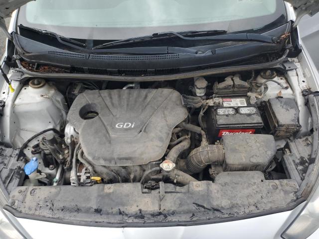 KMHCT4AE9CU214094 - 2012 HYUNDAI ACCENT GLS SILVER photo 11