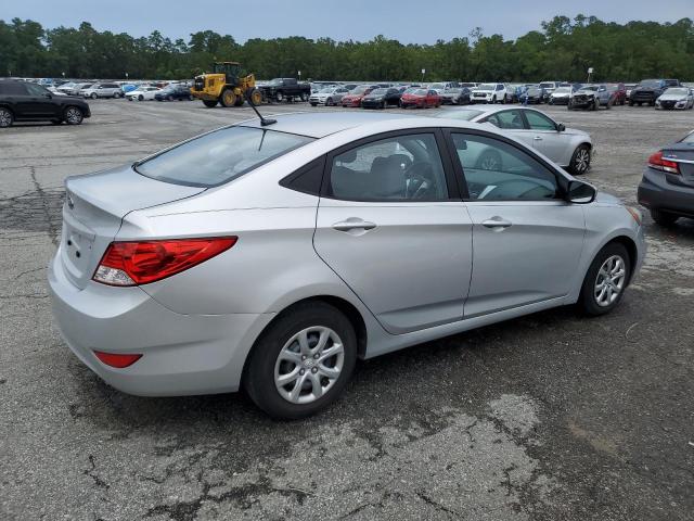 KMHCT4AE9CU214094 - 2012 HYUNDAI ACCENT GLS SILVER photo 3