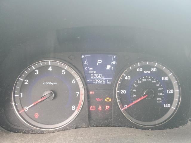 KMHCT4AE9CU214094 - 2012 HYUNDAI ACCENT GLS SILVER photo 9