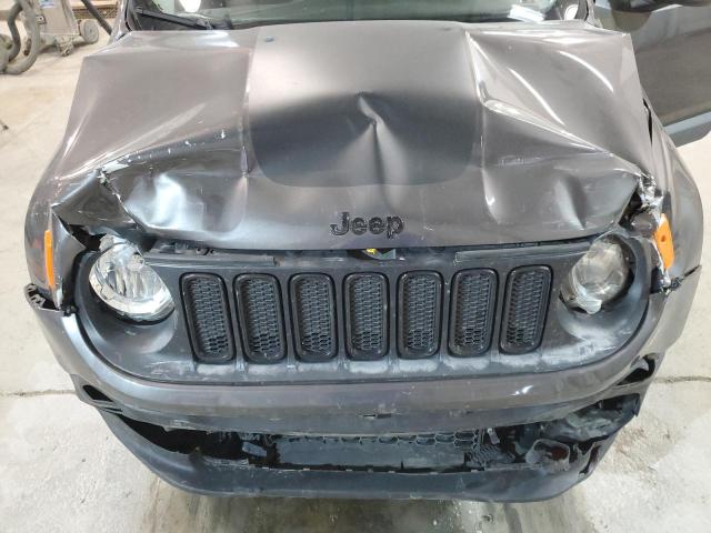 ZACCJBBB7HPF83936 - 2017 JEEP RENEGADE LATITUDE GRAY photo 12