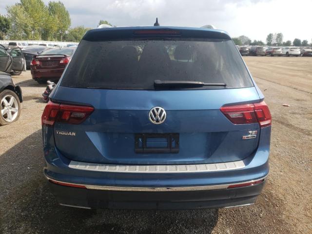 3VV4B7AX4JM069256 - 2018 VOLKSWAGEN TIGUAN SEL PREMIUM BLUE photo 6