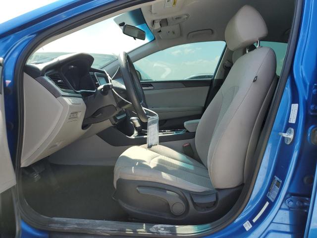 5NPE24AF4KH775269 - 2019 HYUNDAI SONATA SE BLUE photo 7