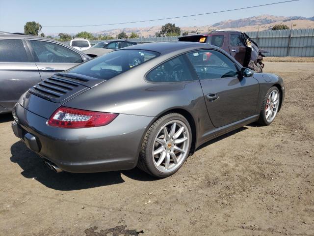 WP0AB29997S732055 - 2007 PORSCHE 911 CARRERA S GRAY photo 3