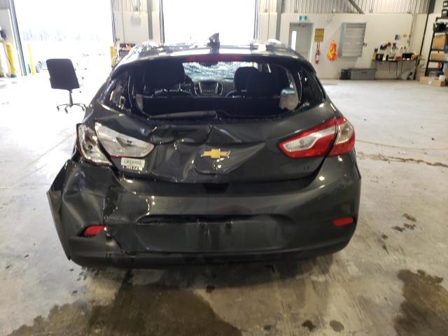 3G1BE6SM4HS537626 - 2017 CHEVROLET CRUZE LT CHARCOAL photo 6