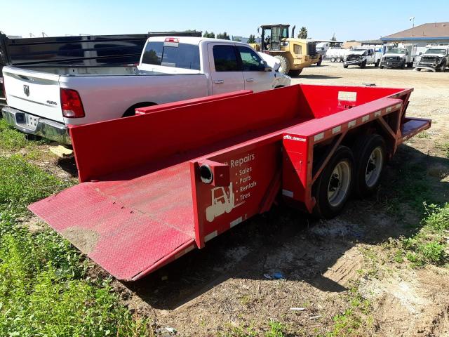 512DU21T4NC108603 - 2022 ROCK TRAILER RED photo 4