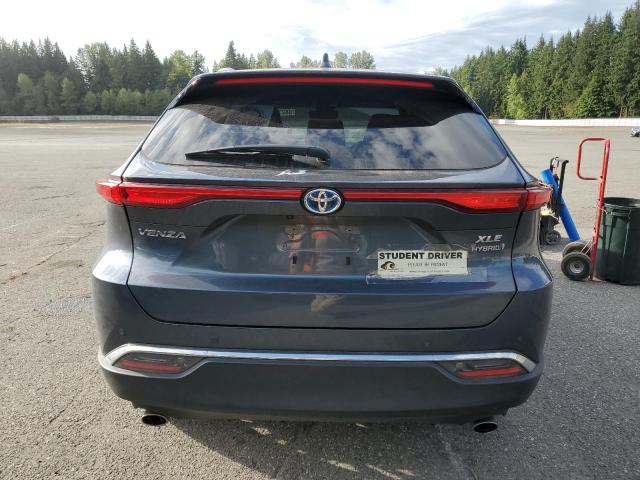 JTEAAAAH3MJ006639 - 2021 TOYOTA VENZA AWD LE GRAY photo 6