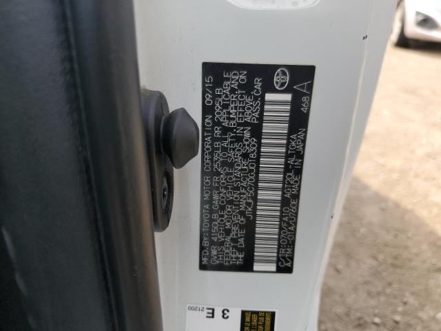 JTKJF5C70GJ018309 - 2016 TOYOTA SCION TC Ağ foto 12