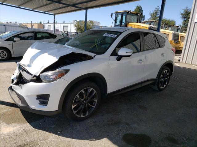 JM3KE4DY4G0854850 - 2016 MAZDA CX-5 GT WHITE photo 1