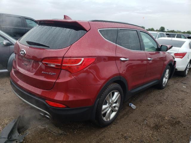 5XYZW3LA5EG136024 - 2014 HYUNDAI SANTA FE S RED photo 3