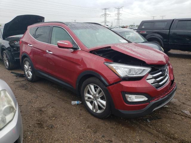 5XYZW3LA5EG136024 - 2014 HYUNDAI SANTA FE S RED photo 4