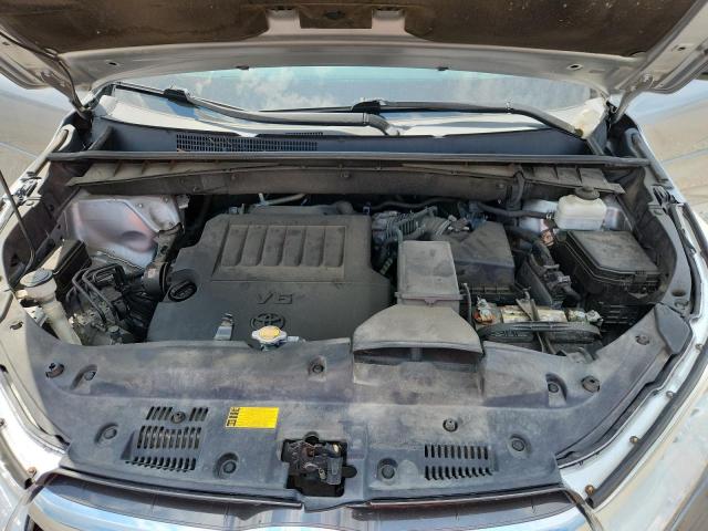 5TDJKRFH7ES062080 - 2014 TOYOTA HIGHLANDER XLE Күміс фото 12