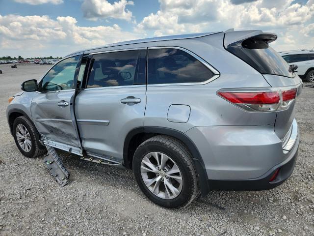 5TDJKRFH7ES062080 - 2014 TOYOTA HIGHLANDER XLE Күміс фото 2