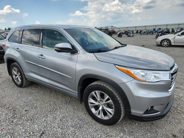 5TDJKRFH7ES062080 - 2014 TOYOTA HIGHLANDER XLE Күміс фото 4