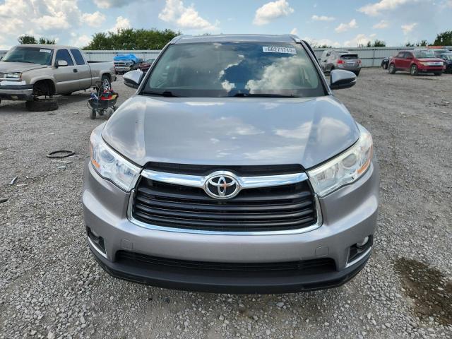 5TDJKRFH7ES062080 - 2014 TOYOTA HIGHLANDER XLE Күміс фото 5