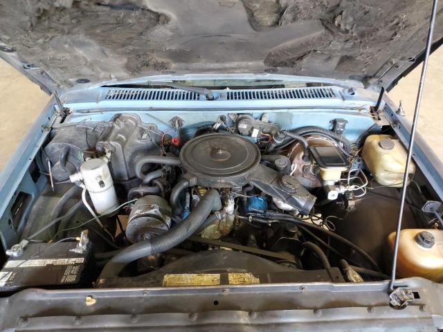 1GCCS14B4E2121070 - 1984 CHEVROLET S TRUCK S10 BLUE photo 11