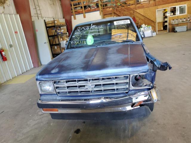 1GCCS14B4E2121070 - 1984 CHEVROLET S TRUCK S10 BLUE photo 5