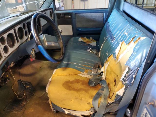 1GCCS14B4E2121070 - 1984 CHEVROLET S TRUCK S10 BLUE photo 7