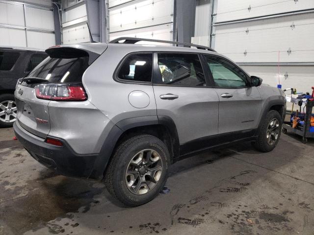 1C4PJMBN7KD182707 - 2019 JEEP CHEROKEE TRAILHAWK SILVER photo 3