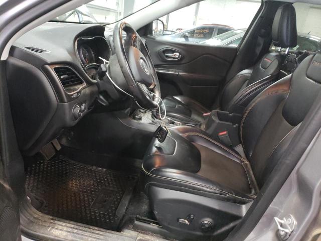 1C4PJMBN7KD182707 - 2019 JEEP CHEROKEE TRAILHAWK SILVER photo 7