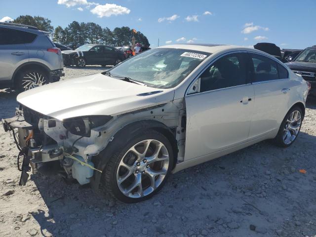 2G4GT5GX6E9248980 - 2014 BUICK REGAL GS WHITE photo 1