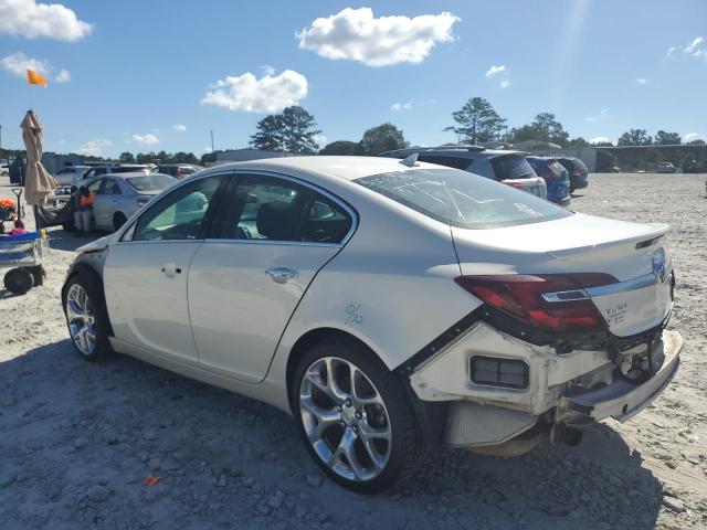 2G4GT5GX6E9248980 - 2014 BUICK REGAL GS WHITE photo 2