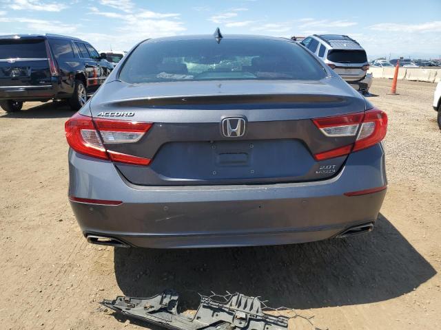 1HGCV2F93JA040618 - 2018 HONDA ACCORD TOURING Gris photo 6