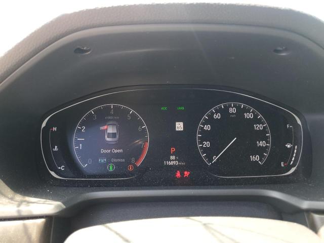 1HGCV2F93JA040618 - 2018 HONDA ACCORD TOURING Gris photo 9