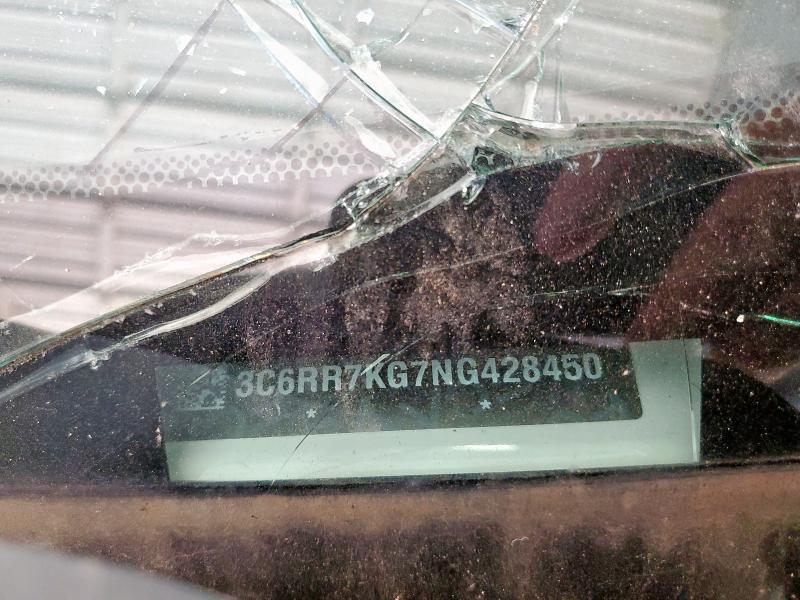 3C6RR7KG7NG428450 - 2022 RAM 1500 CLASSIC TRADESMAN أبيض صورة 13