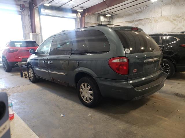 2A4GP54L67R183958 - 2007 CHRYSLER TOWN & COU TOURING GREEN photo 2