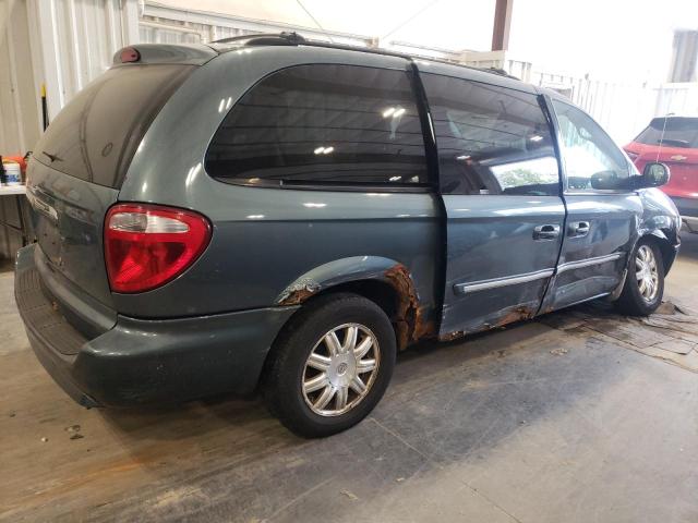 2A4GP54L67R183958 - 2007 CHRYSLER TOWN & COU TOURING GREEN photo 3