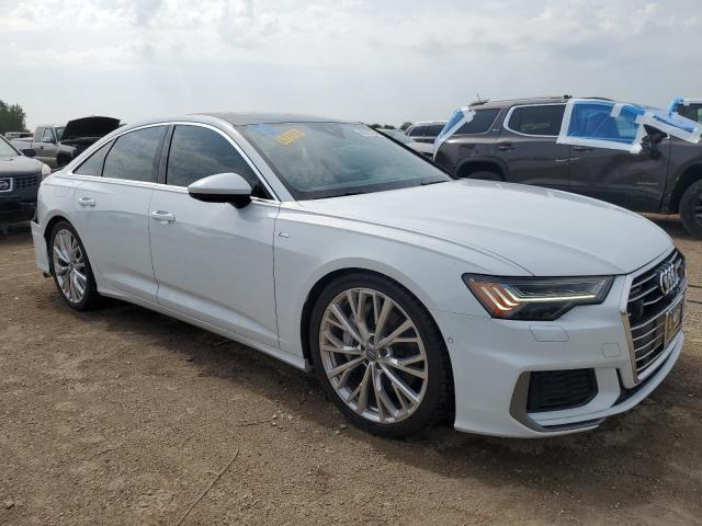 WAUM2AF25KN023917 - 2019 AUDI A6 PRESTIGE Biały zdjęcie 4