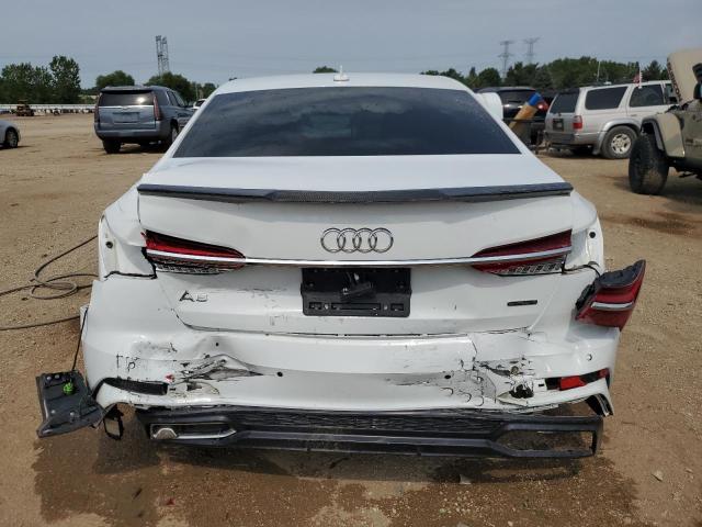 WAUM2AF25KN023917 - 2019 AUDI A6 PRESTIGE Biały zdjęcie 6