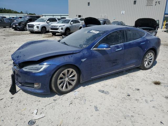5YJSA1E23GF143199 - 2016 TESLA MODEL S BLUE photo 1