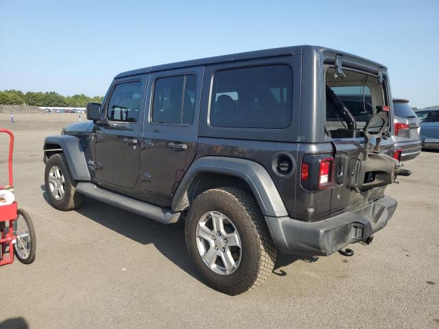 1C4HJXDG9JW183882 - 2018 JEEP WRANGLER U SPORT ნაცრისფერი ფოტო 2
