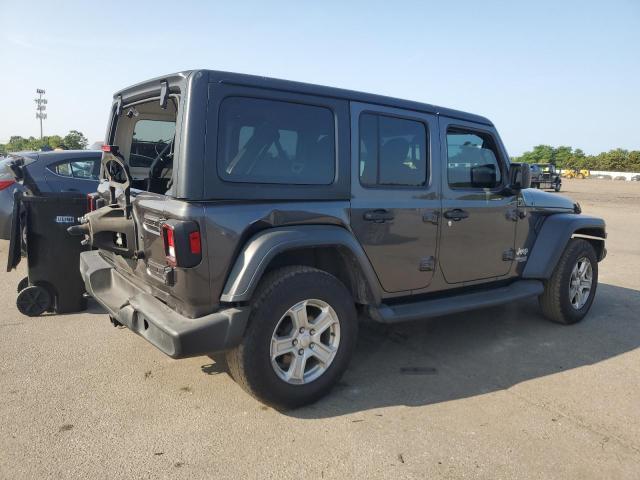 1C4HJXDG9JW183882 - 2018 JEEP WRANGLER U SPORT ნაცრისფერი ფოტო 3