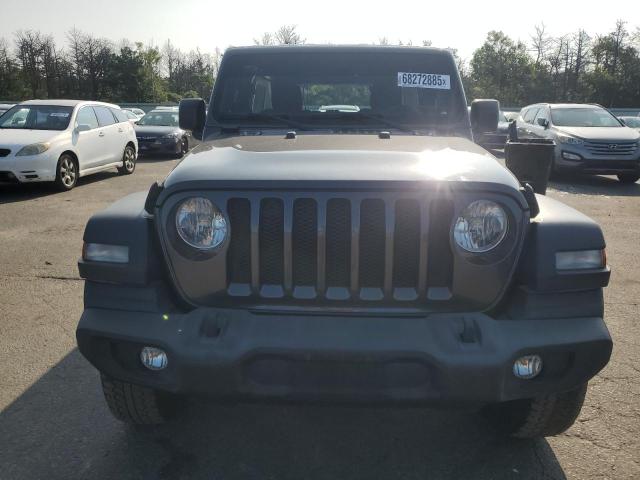 1C4HJXDG9JW183882 - 2018 JEEP WRANGLER U SPORT ნაცრისფერი ფოტო 5