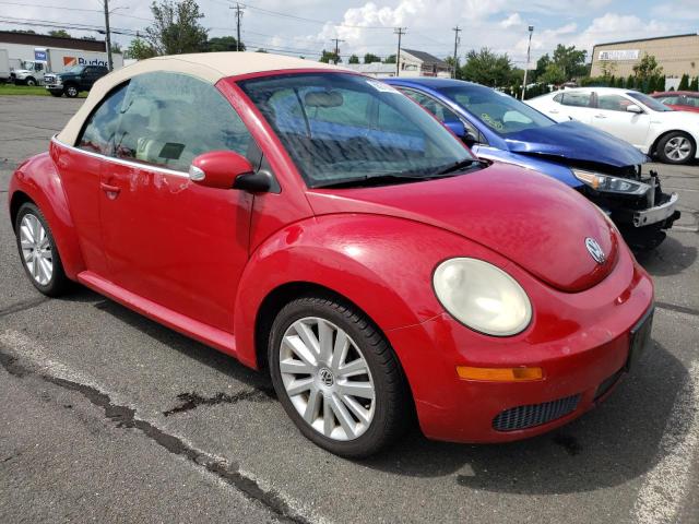 3VWRG31Y58M400750 - 2008 VOLKSWAGEN NEW BEETLE CONVERTIBLE SE RED photo 4